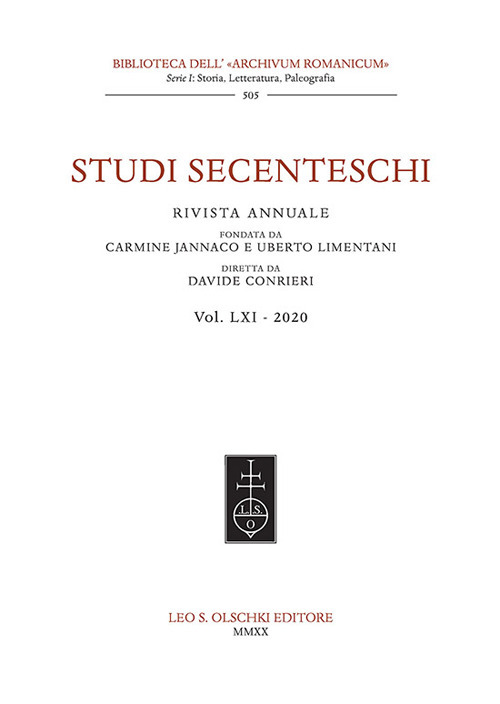 Studi secenteschi