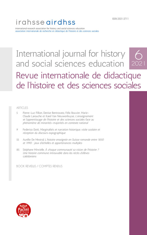 International journal for history and social sciences education