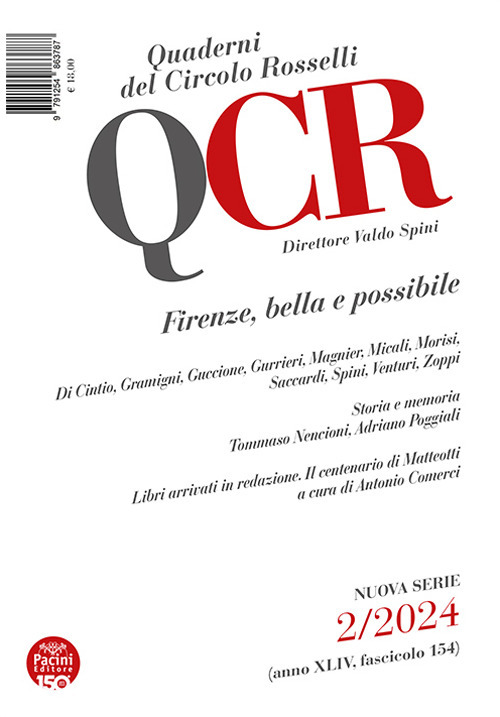 QCR. Quaderni del Circolo Rosselli