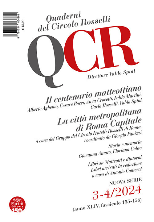 QCR. Quaderni del Circolo Rosselli