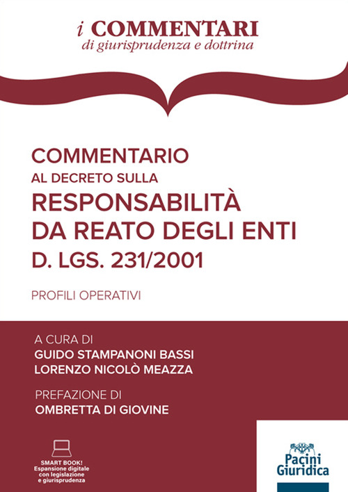 Commentario al decreto sulla responsabilità da reato degli enti. D.lgs./ 231/2001. Profili operativi