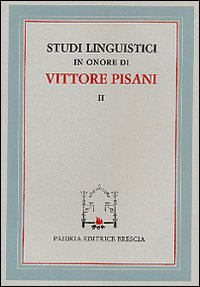 Studi linguistici in onore di Vittore Pisani