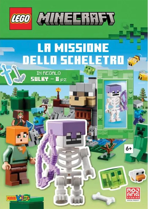 La missione dello scheletro. Lego minecraft