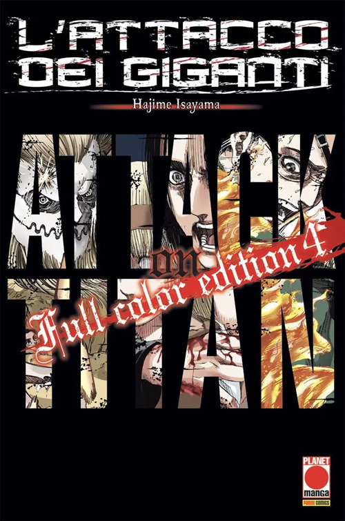 L'attacco dei giganti. Full color edition