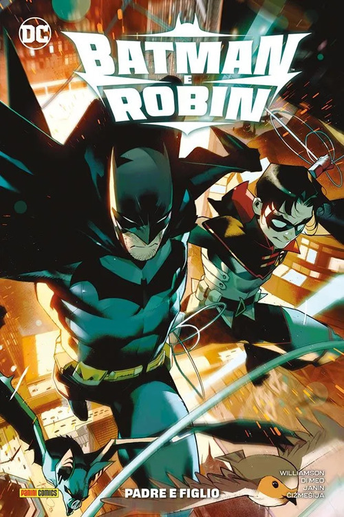 Padre e figlio. Batman e Robin