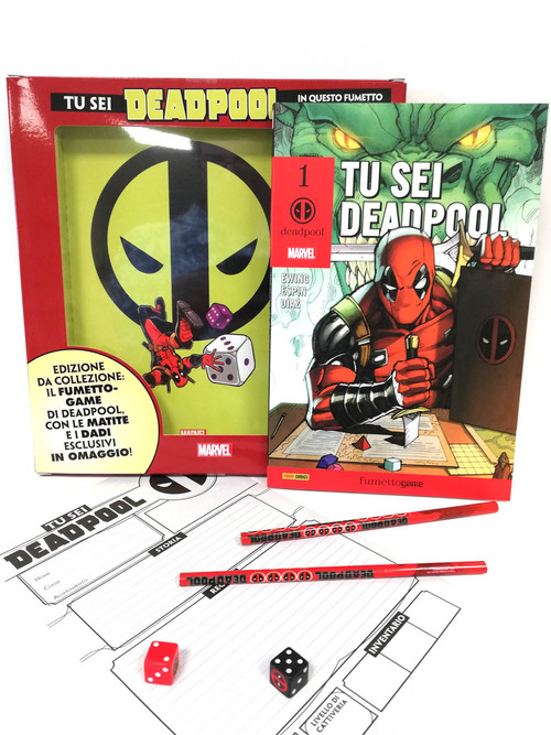 Tu sei Deadpool. Il fumettogame!