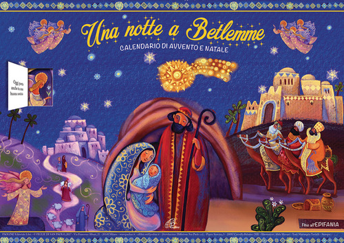 Una notte a Betlemme. Calendario di Avvento e Natale