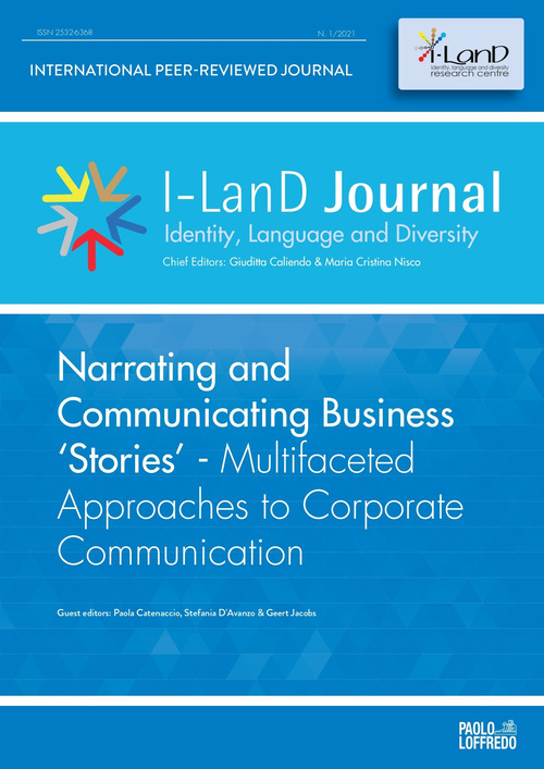 I-LanD Journal. Identity, language and diversity