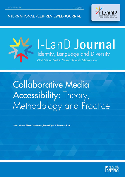 I-LanD Journal. Identity, language and diversity