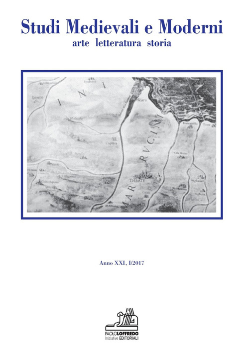 Studi medievali e moderni. Arte, letteratura, storia