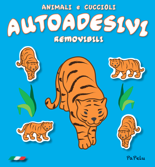 Animali e cuccioli. Autoadesivi removibili