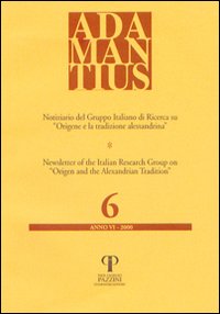 Adamantius. Notiziario del Gruppo italiano di ricerca su «Origene e la tradizione alessandrina»