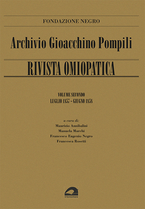 Archivio Gioacchino Pompili. Rivista omiopatica