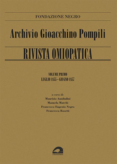 Archivio Gioacchino Pompili. Rivista omiopatica