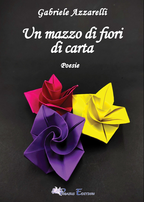 Un mazzo di fiori di carta