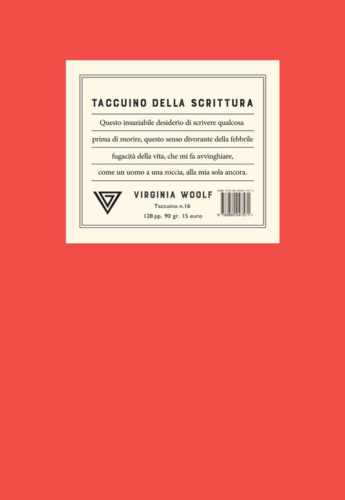 Taccuino della scrittura