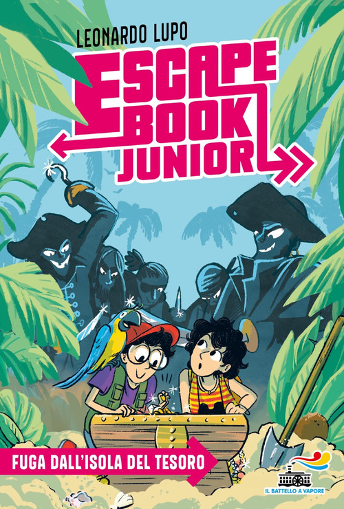 Fuga dall'isola del tesoro. Escape book junior