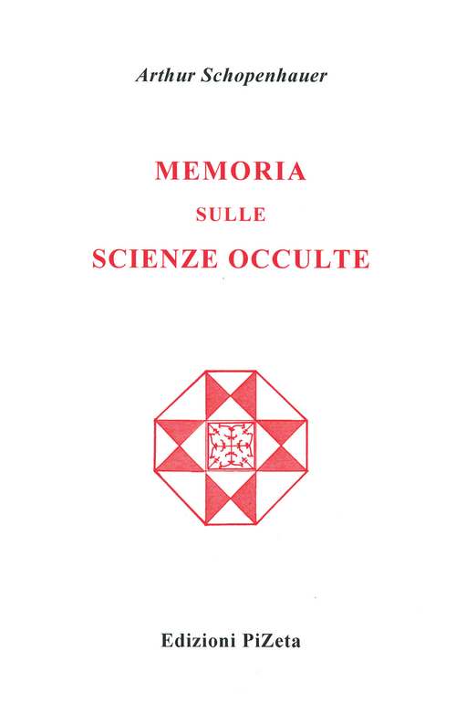 Memoria sulle scienze occulte