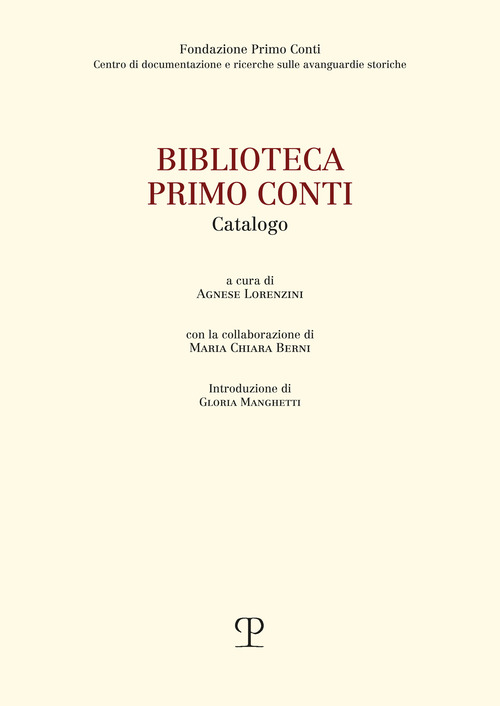 Biblioteca Primo Conti. Catalogo