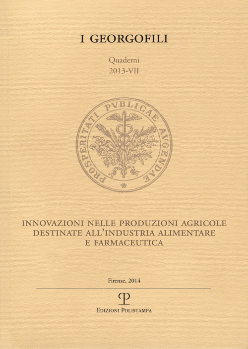 Innovazioni nelle produzioni agricole destinate all'industria alimentare e farmaceutica