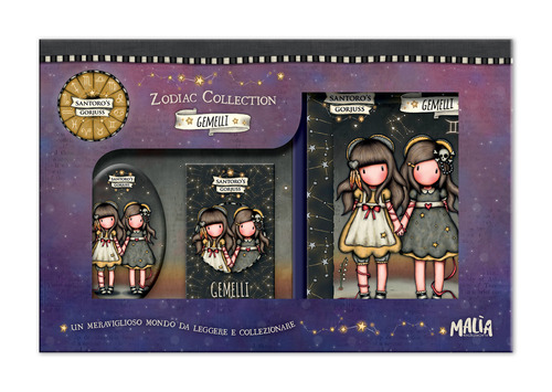 Gemelli. Gorjuss. Box zodiaco