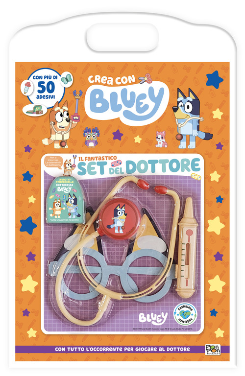 Il fantastico set del dottore. Crea con Bluey