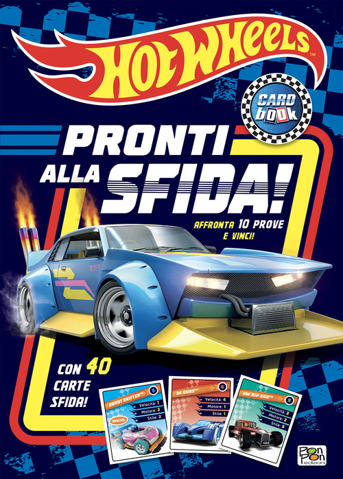 Pronti alla sfida! Card book. Hot Wheels