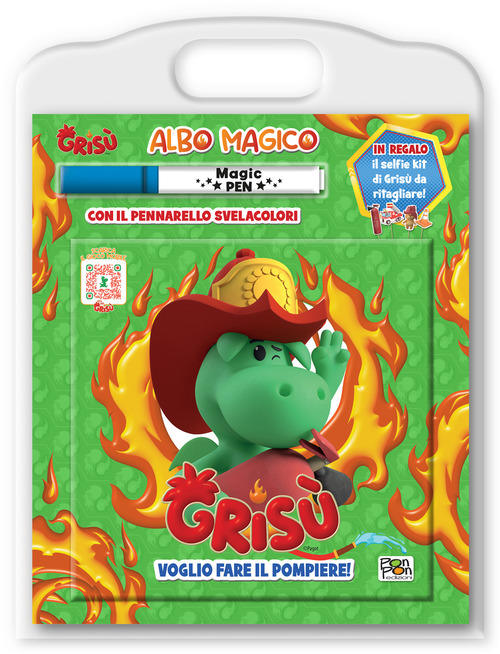 Voglio fare il pompiere. Gris&ugrave;. Albo magico.