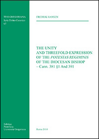 The Unity and Threefold Expression of the Potestas Regiminis of the Diocesan Bishop. Cann.381&sect;1 And 391