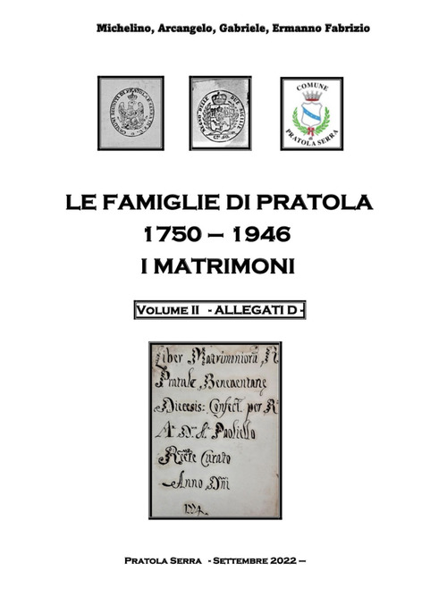 Le famiglie di Pratola 1750-1946