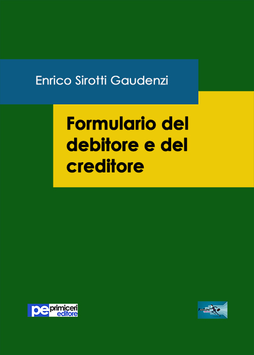 Formulario del debitore e del creditore