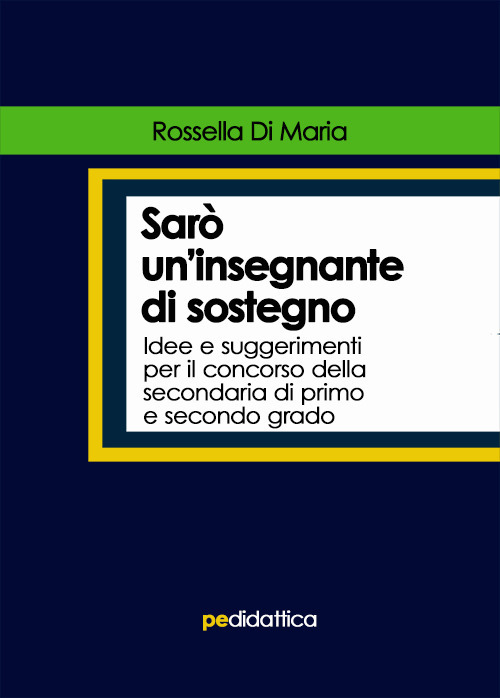 Sarò un'insegnante di sostegno