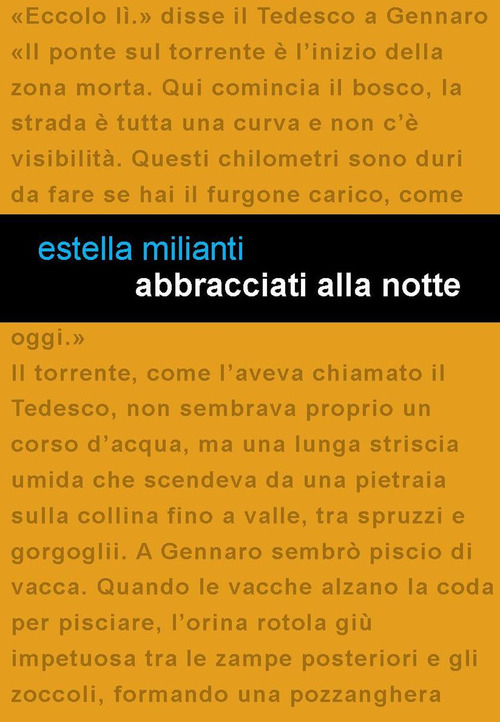 Abbracciati alla notte