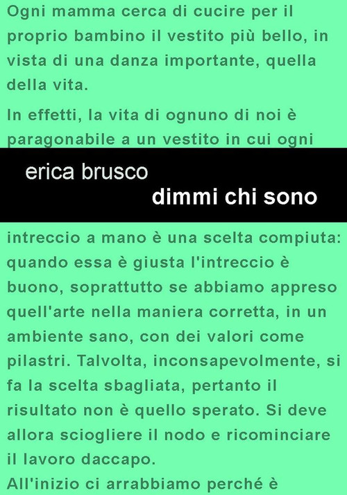Dimmi chi sono