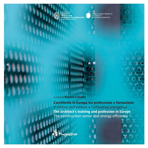 L'architetto in Europa tra professione e formazione. Il settore dell'edilizia e l'efficienza energetica