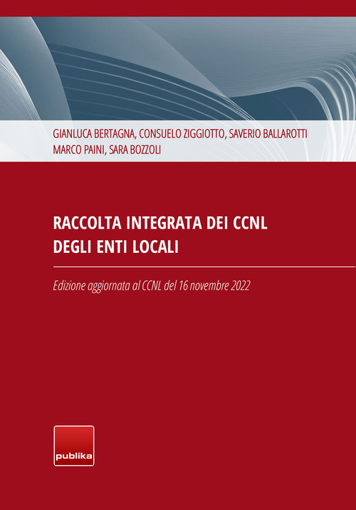 Raccolta integrata dei CCNL degli enti locali