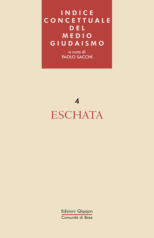 Indice concettuale del medio giudaismo