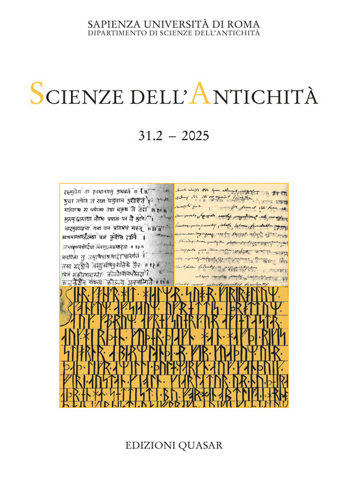 Scienze dell'antichità. Storia, archeologia, antropologia