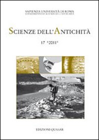Scienze dell'antichit&agrave;. Storia, archeologia, antropologia