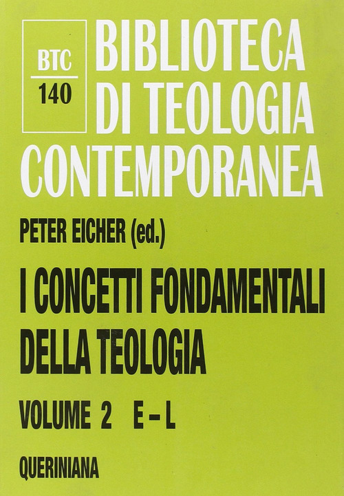 I concetti fondamentali della teologia