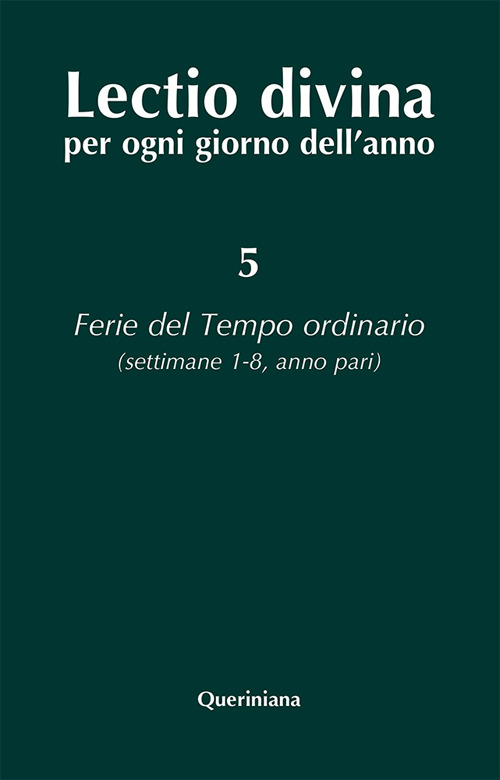 Lectio divina per ogni giorno dell'anno