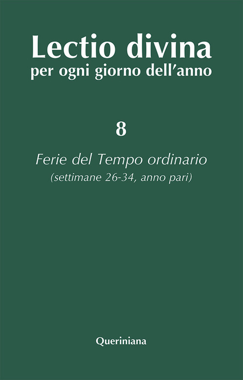 Lectio divina per ogni giorno dell'anno
