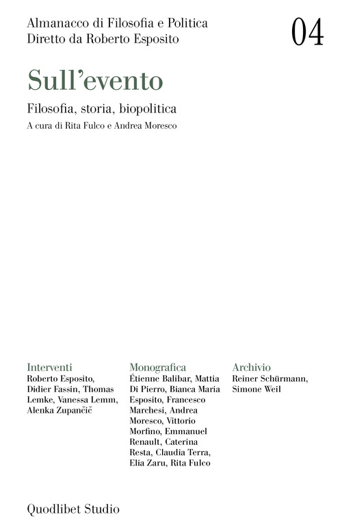 Almanacco di filosofia e politica