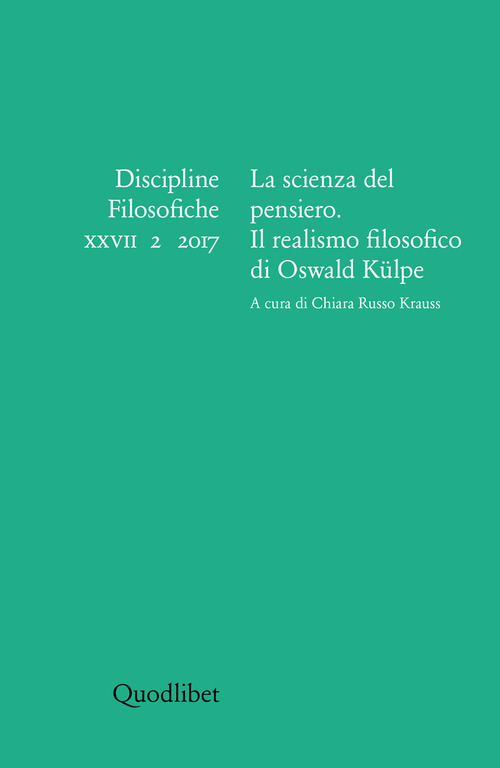 Discipline filosofiche