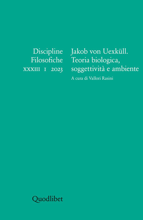 Discipline filosofiche