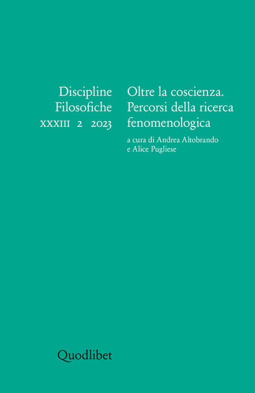 Discipline filosofiche