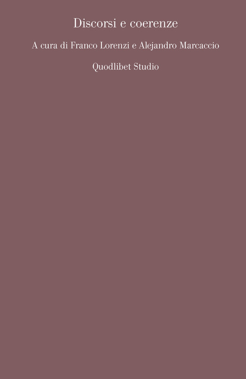 Discorsi e coerenze