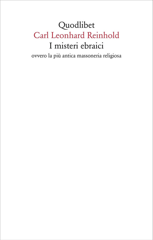 I misteri ebraici ovvero la più antica massoneria religiosa