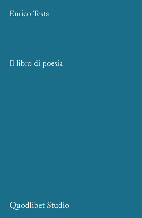 Il libro di poesia. Tipologie e analisi macrotestuali