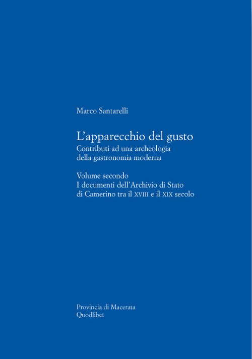 L'apparecchio del gusto